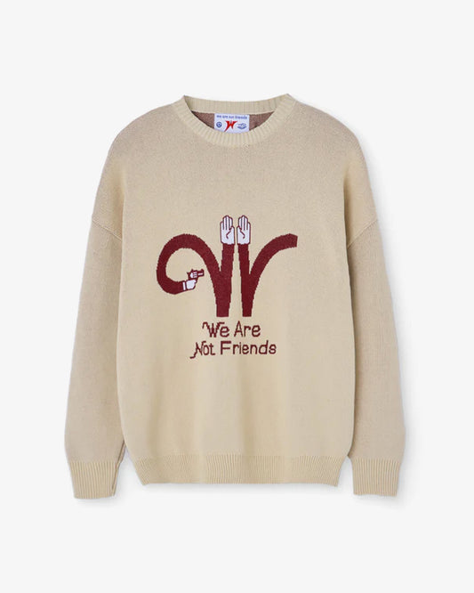 We Are Not Friends Arrested Friends Sweater