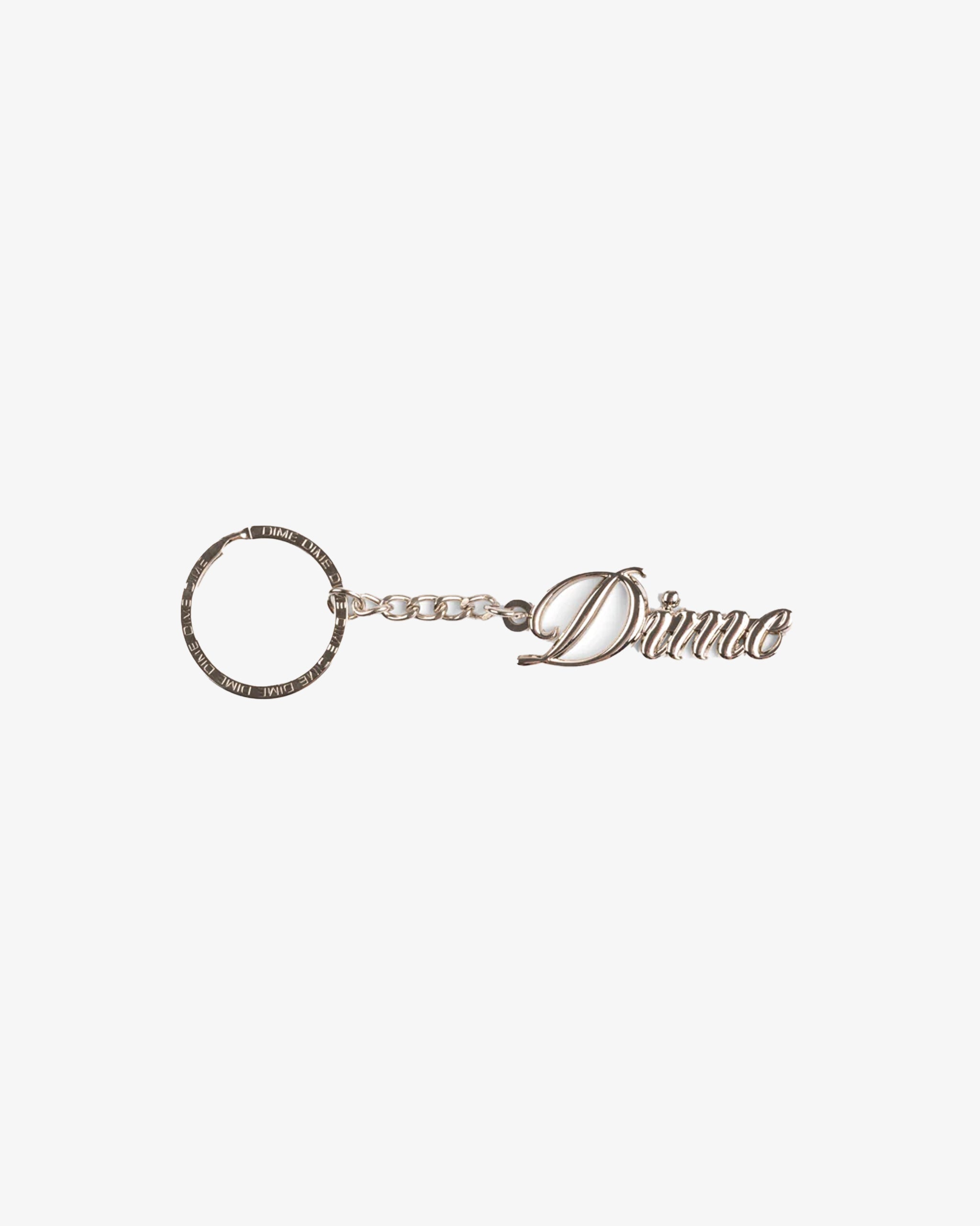 Dime Cursive Keychain DIMESP2451SIL | www.wearestrap.com | Envío 24/48h ...