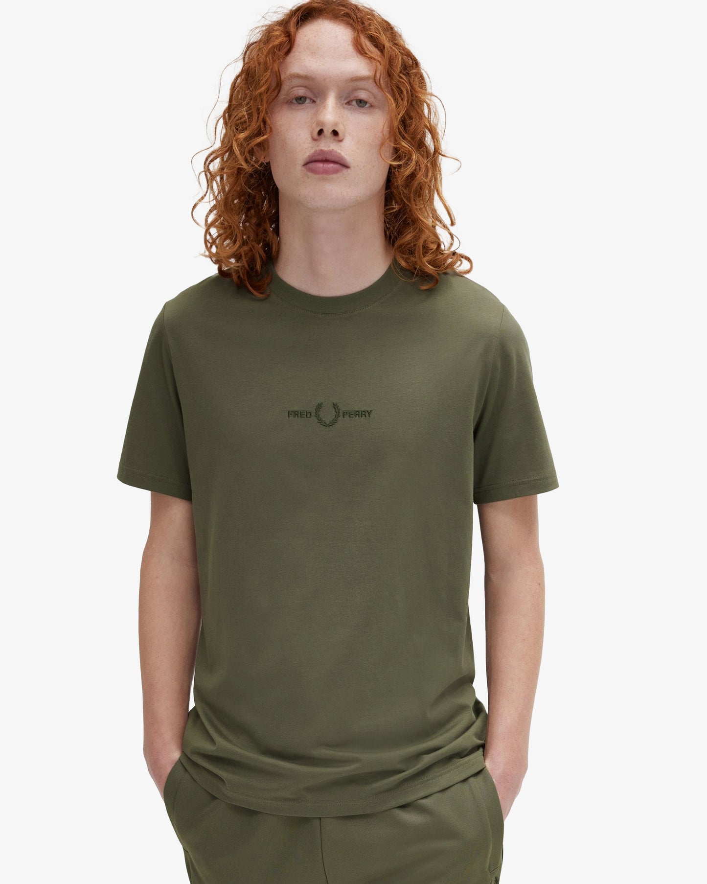 Fred Perry Embroidered T-Shirt