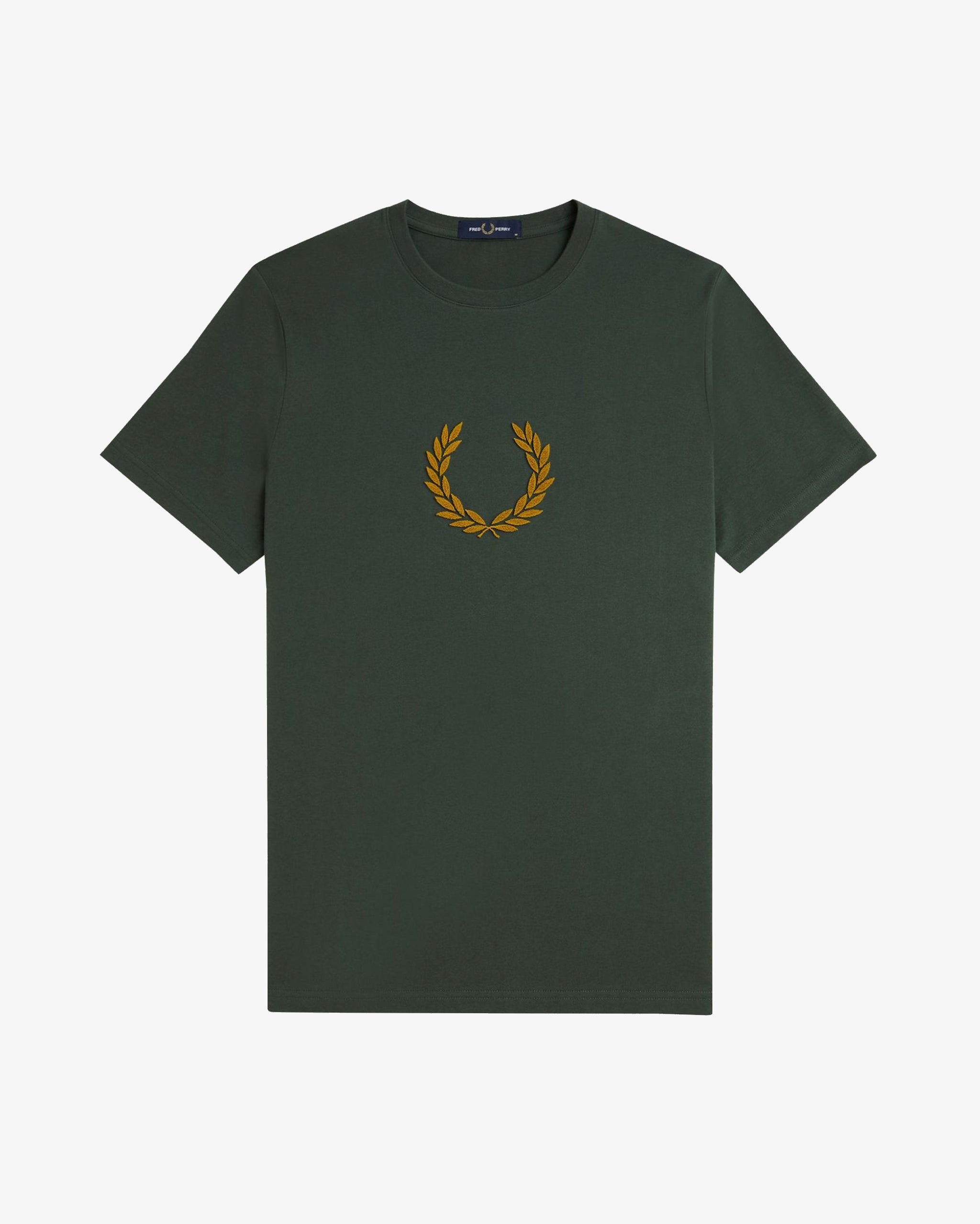 FRED PERRY Tシャツ M8587 TEXTURED LAUREL WREATH T-SHIRT Fred Perry Textured Laurel Wreath T-Shirt M8587 X89