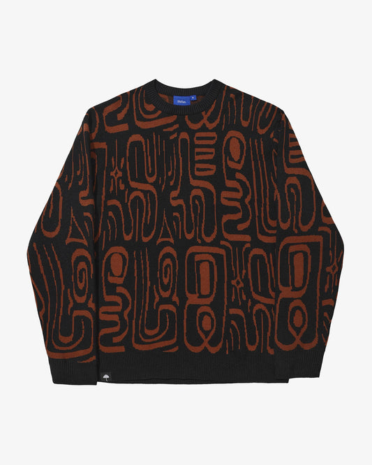 Helas Abstract Crewneck Knit