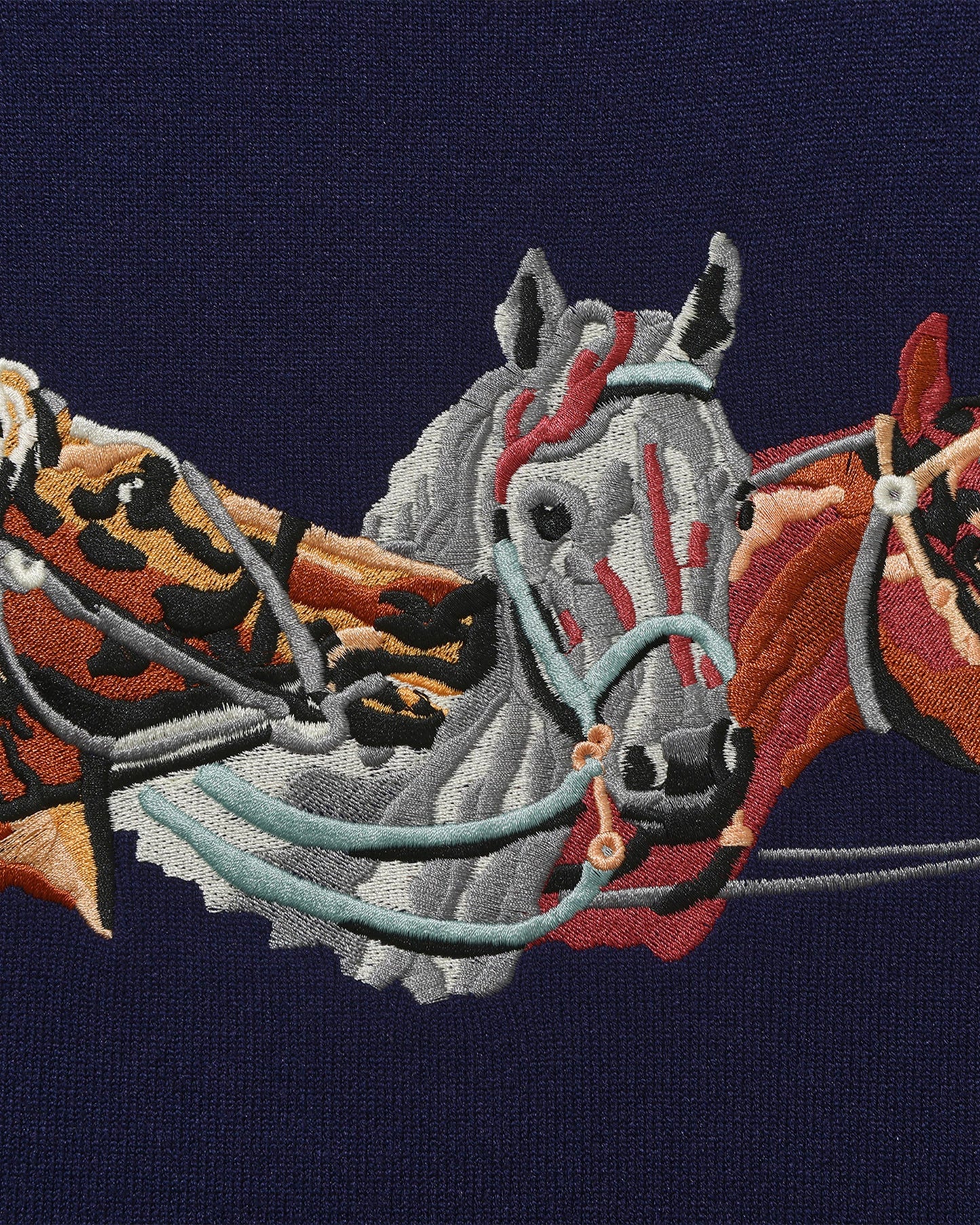 Helas Horses Crewneck Knit