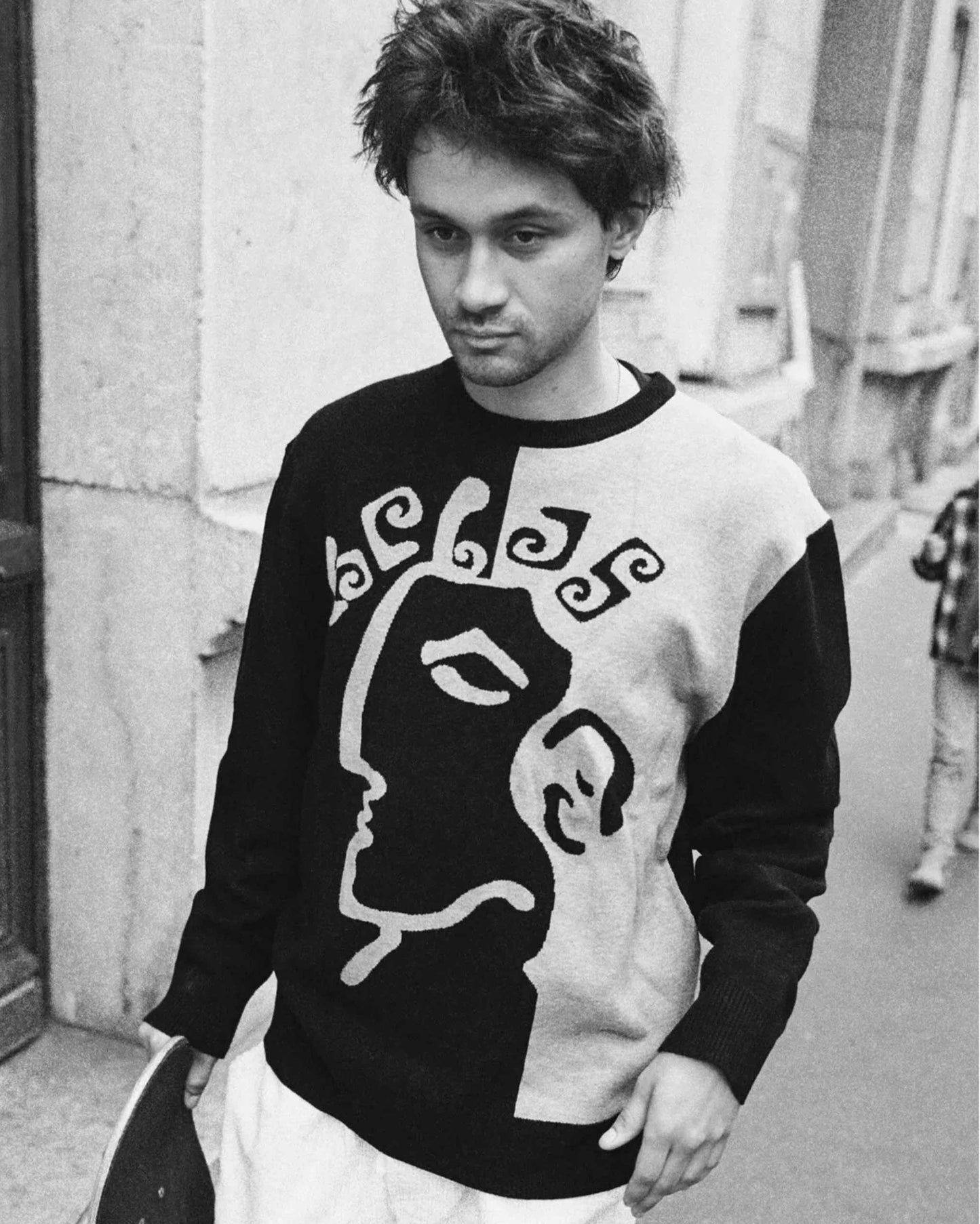 Helas Dieu Grec Crewneck Knit