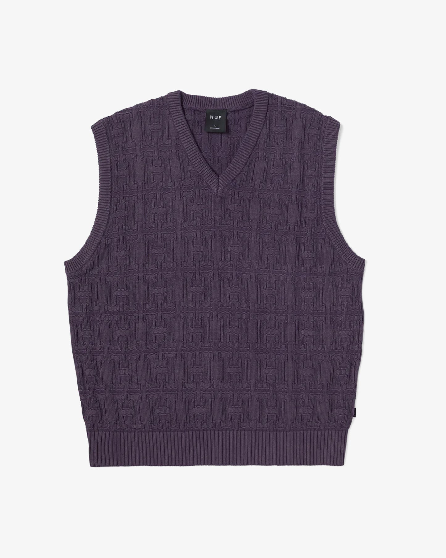 HUF Interlaced Jacquard Overdyed Vest