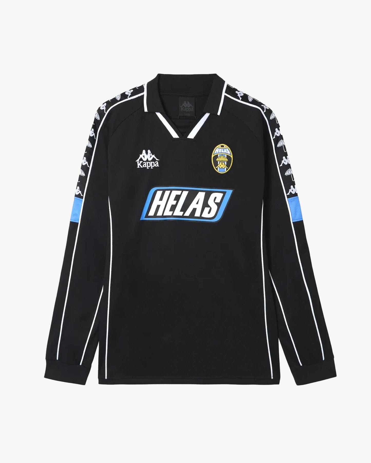 Kappa x Helas LS Polo Black