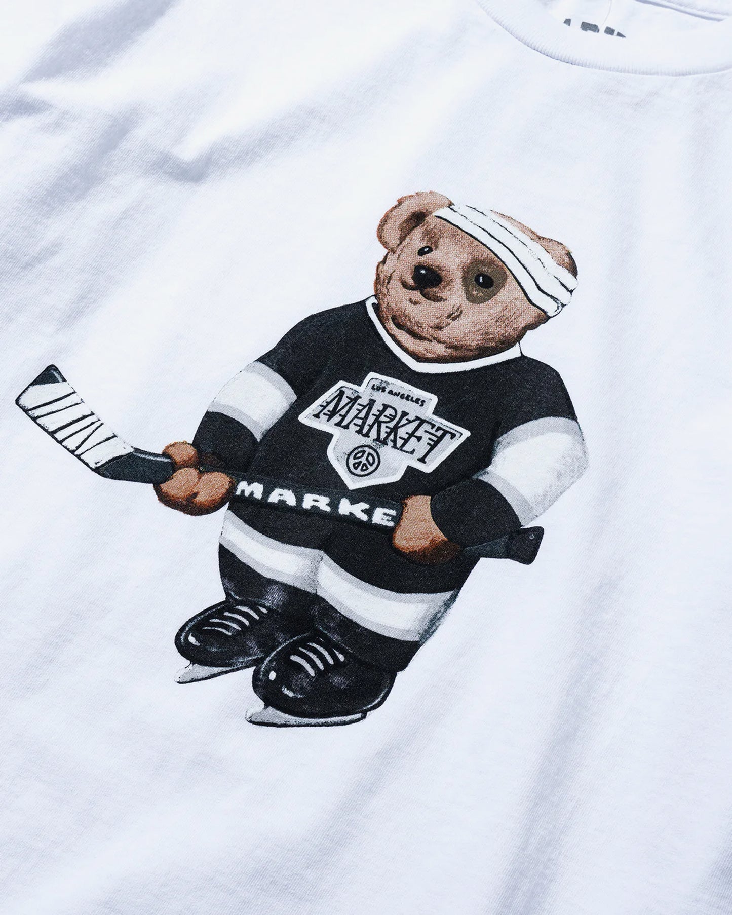 Market Hockey Bear T-Shirt