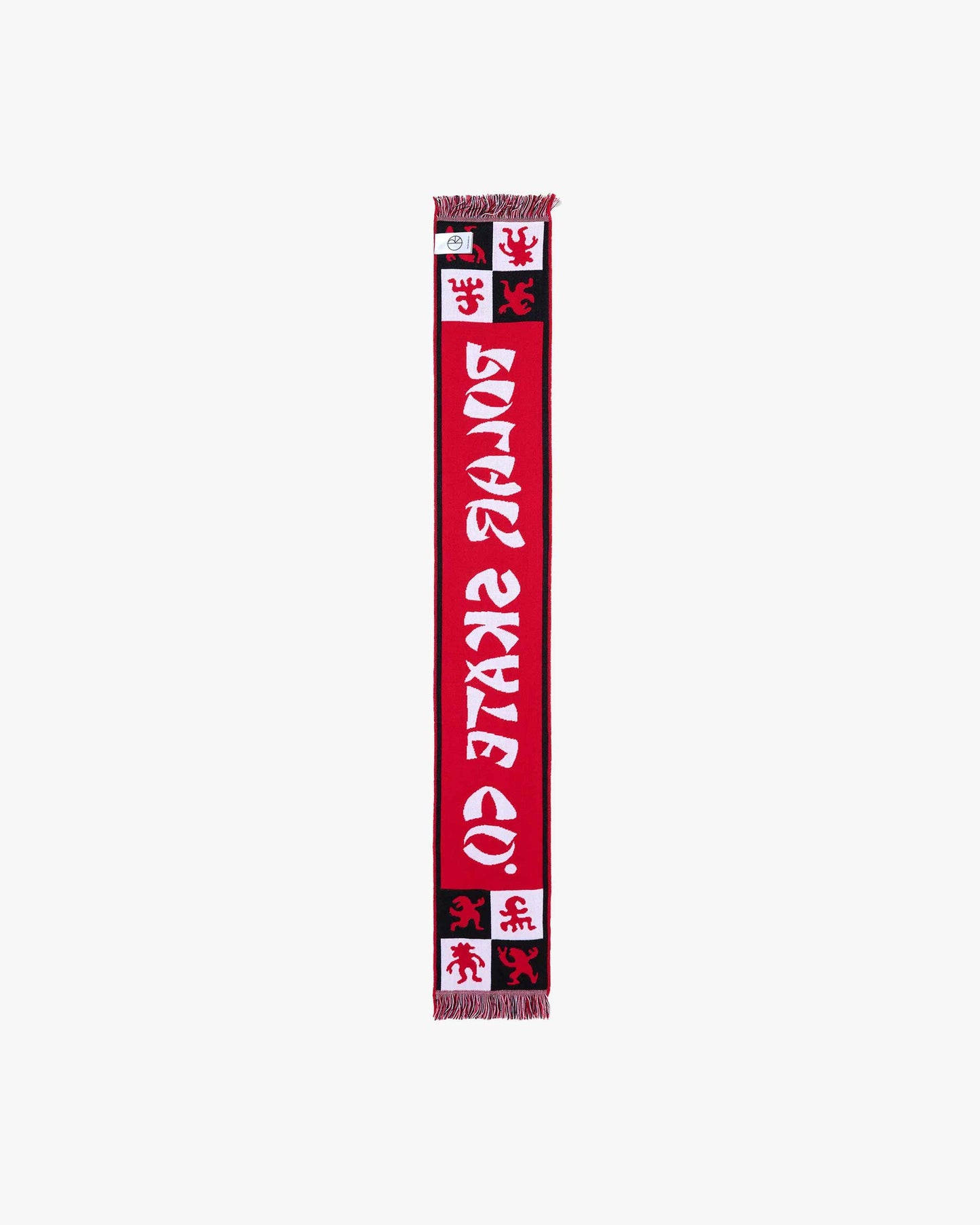 Polar Skate Co. Football Scarf | Checkers