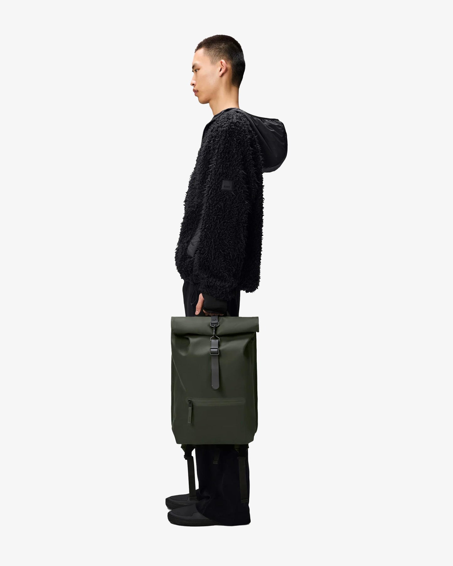 Rains Rolltop Rucksack W3 Green