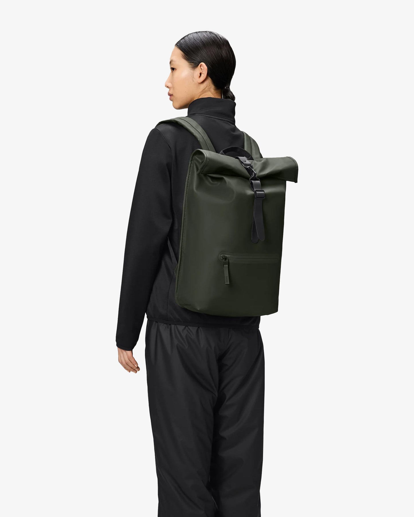 Rains Rolltop Rucksack W3 Green