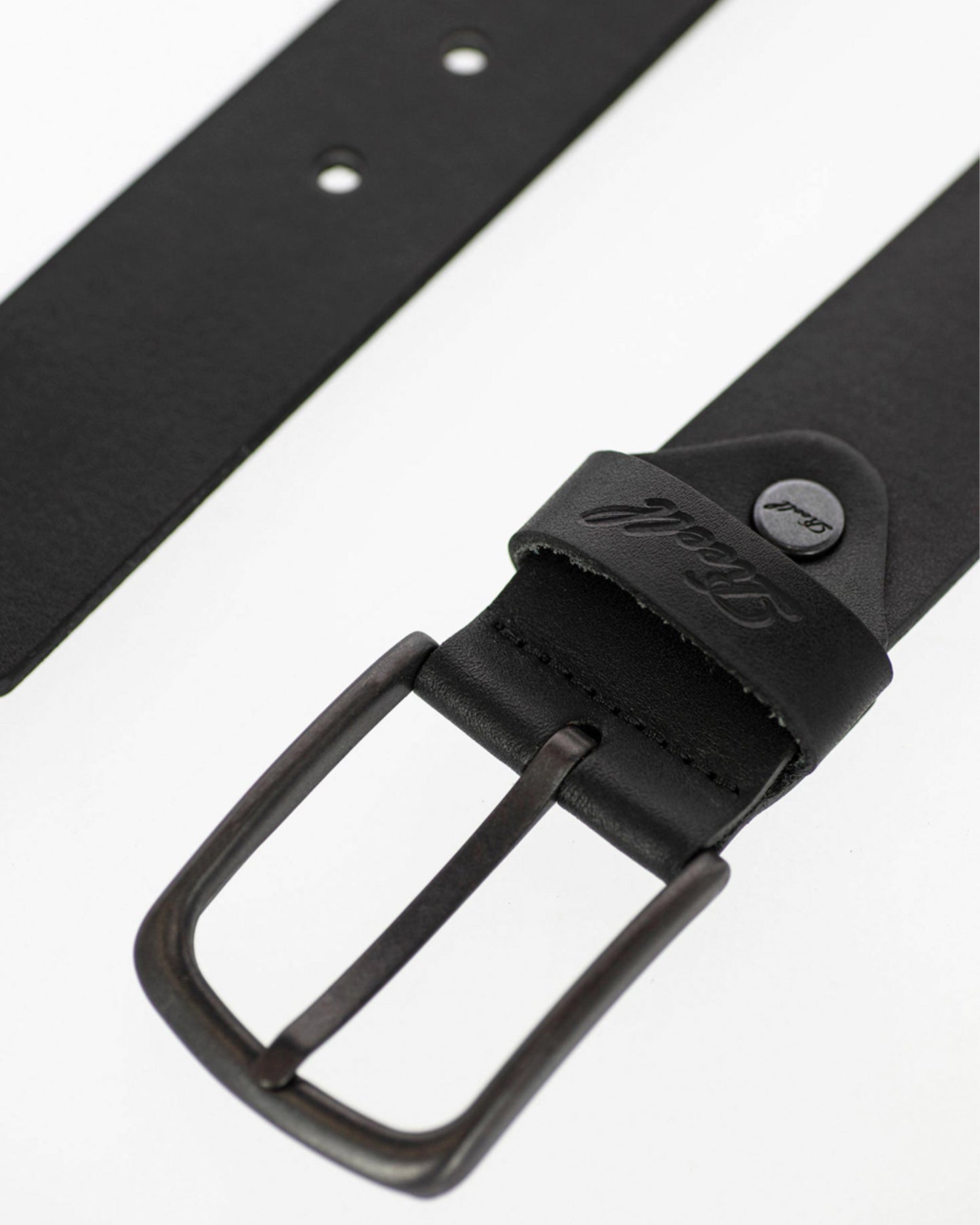 Reell All Black Buckle Belt