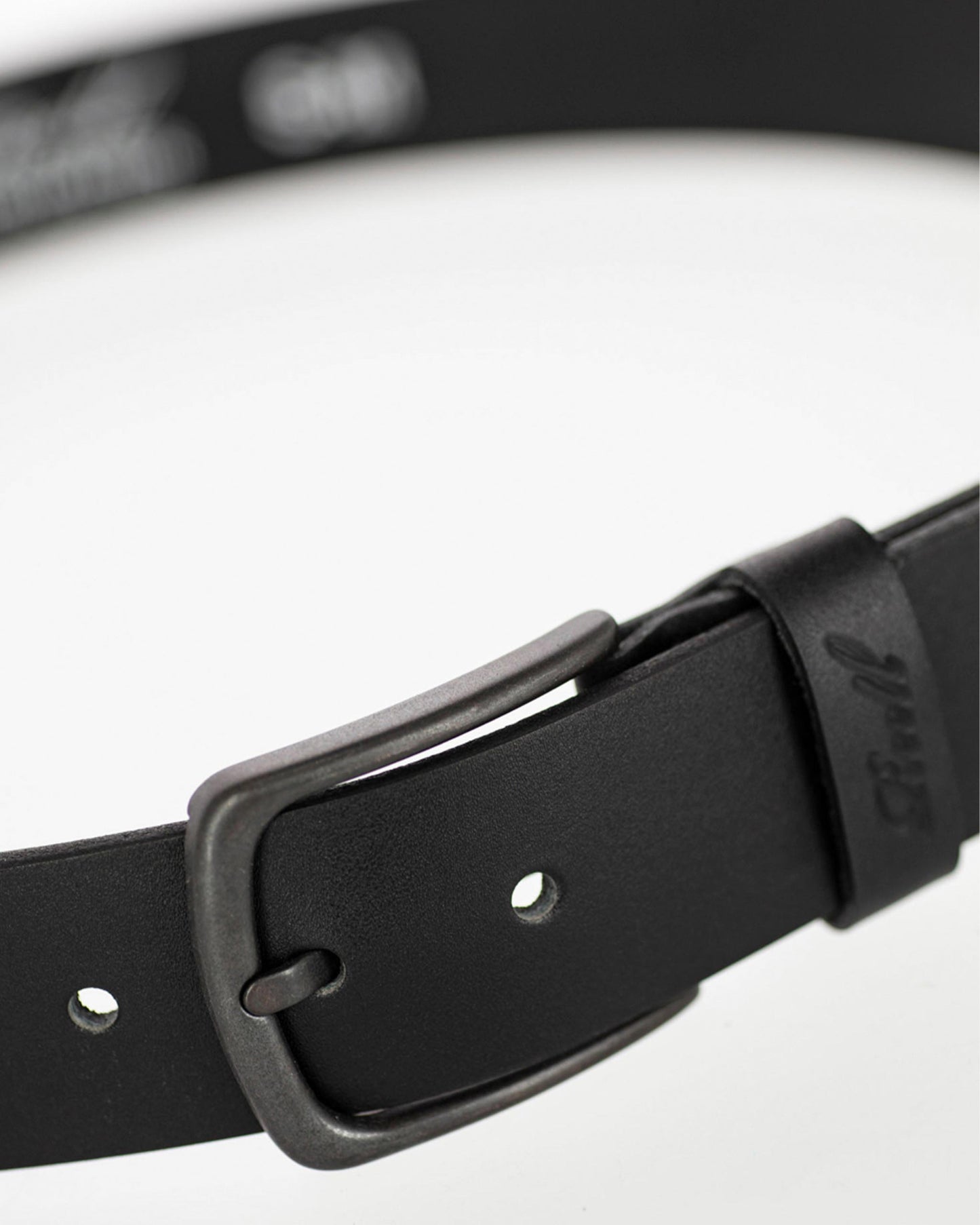 Reell All Black Buckle Belt