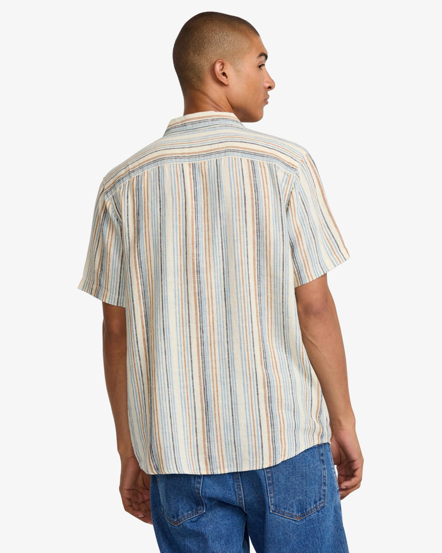 Rvca Exotica Stripe SS