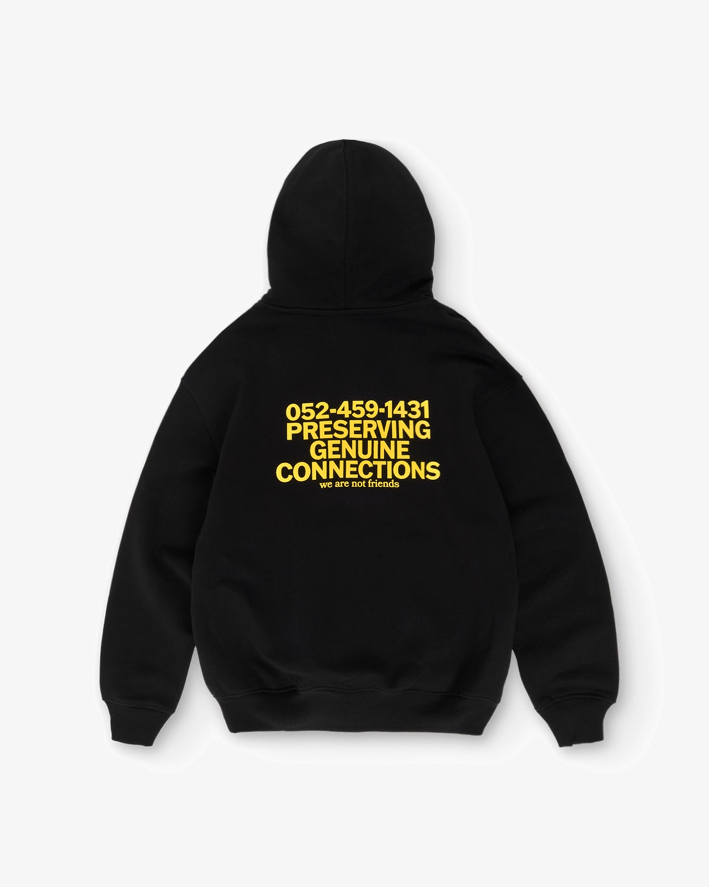 We Are Not Friends Connections Hoodie