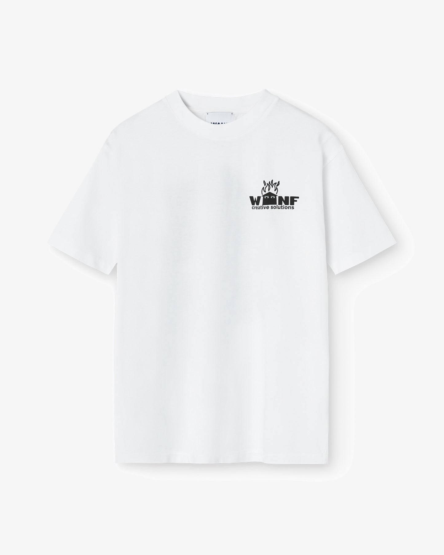 We Are Not Friends Creative White Tee