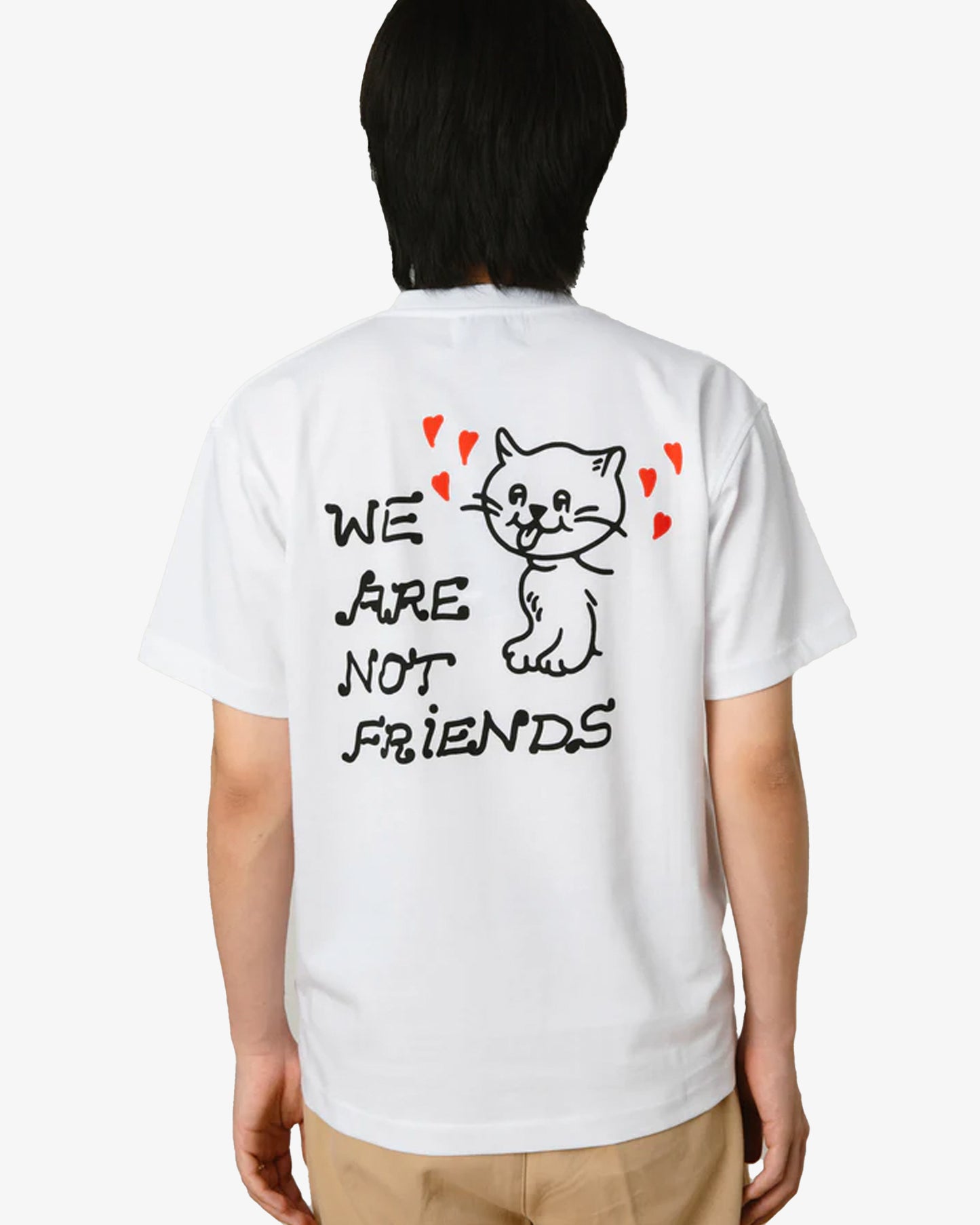 We Are Not Friends Love Your Cat Tee